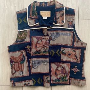 Vintage western vest - New Frontier